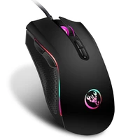 profession gaming mouse usb wired gaming mouse 7 buttons rgb light optical pc mouse gamer mice for pc laptop notebook game
