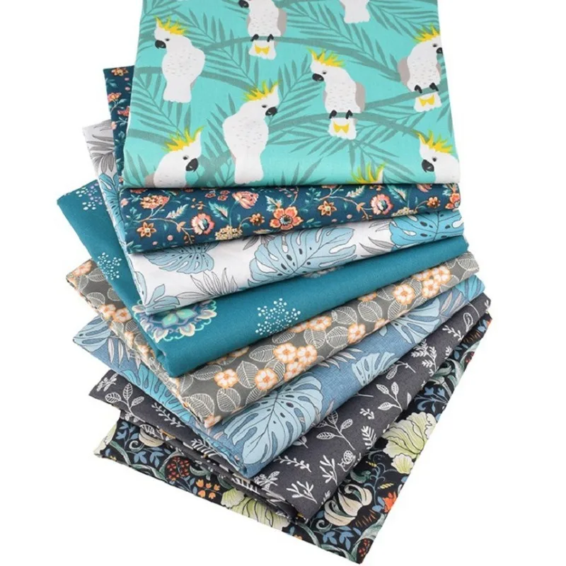 

New All Cotton Twill Printed Fabric DIY Hand Patchwork Group Pure Cotton Small Floral Fabricfabric by the yard