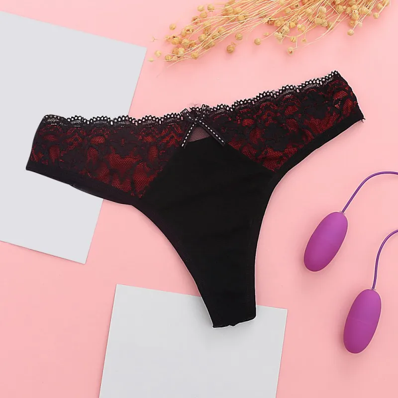 Women Sexy G String Fashion Lace Panties Women's Thongs Briefs Low Waist Underpants Underwear | Женская одежда