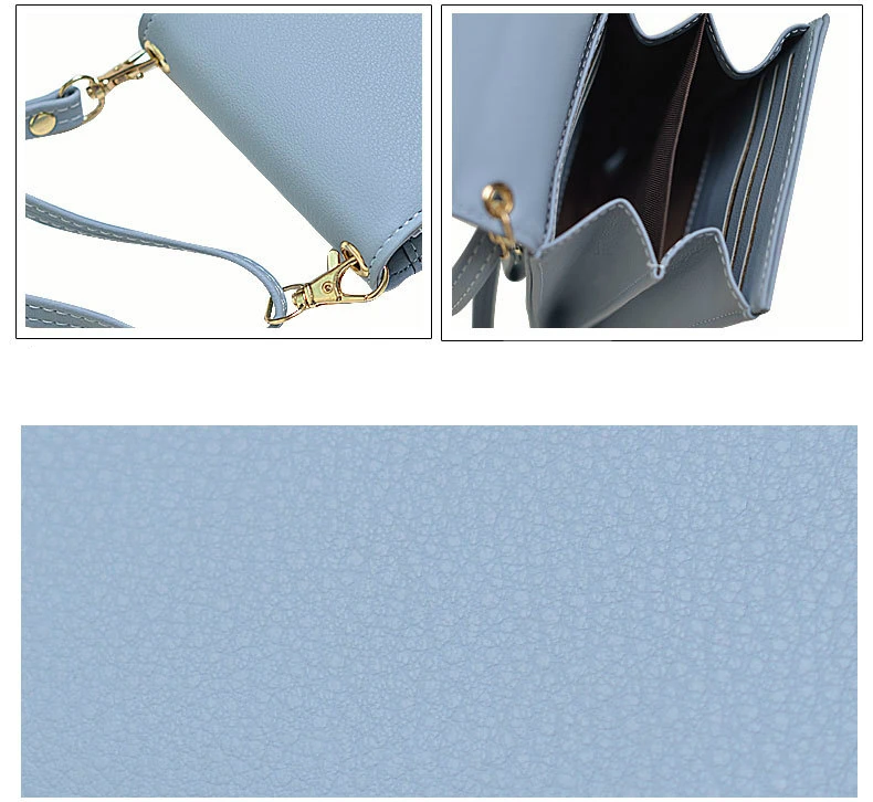 Modis Для женщин через плечо телефон монета сумка небольшой застежкой держатель для карт кошелек женский кожаный кошелёк замка застежка-молнии, сумки на плечо, сумки через плечо