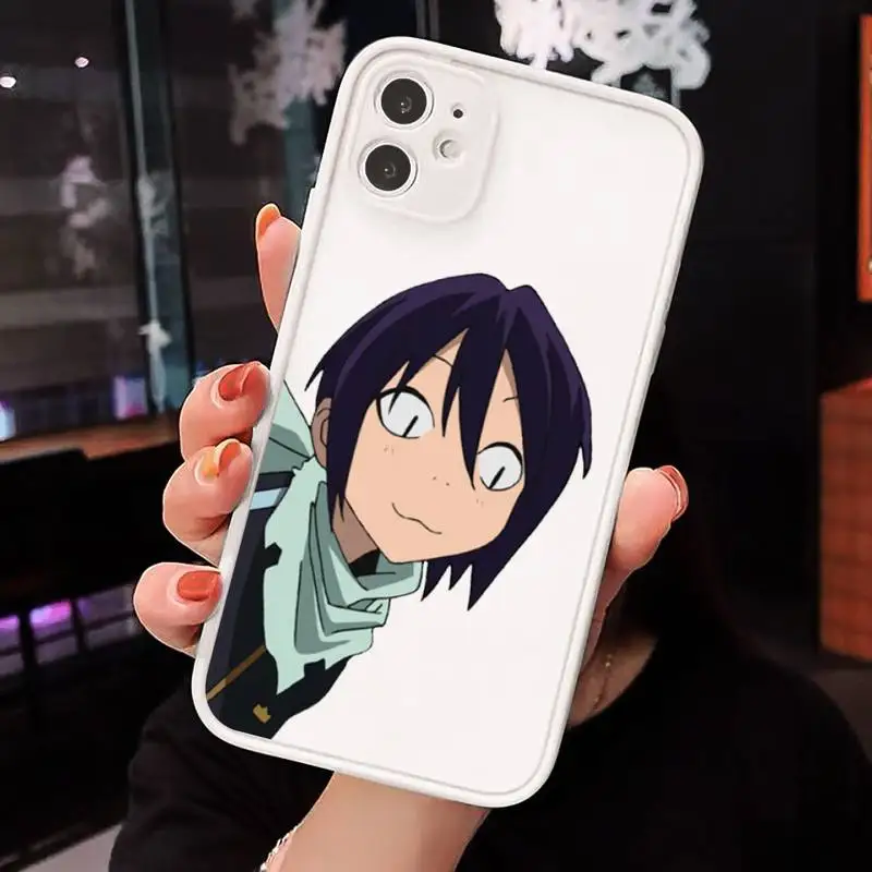 

Japan anime Yato Noragami Phone Case matte transparent For iphone 7 8 11 12 plus mini x xs xr pro max cover