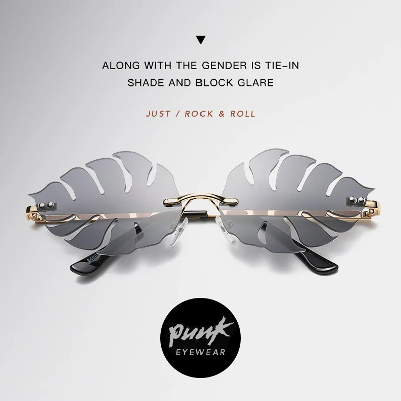 Солнцезащитные очки Zilead с забавными листьями для мужчин и женщин Популярные