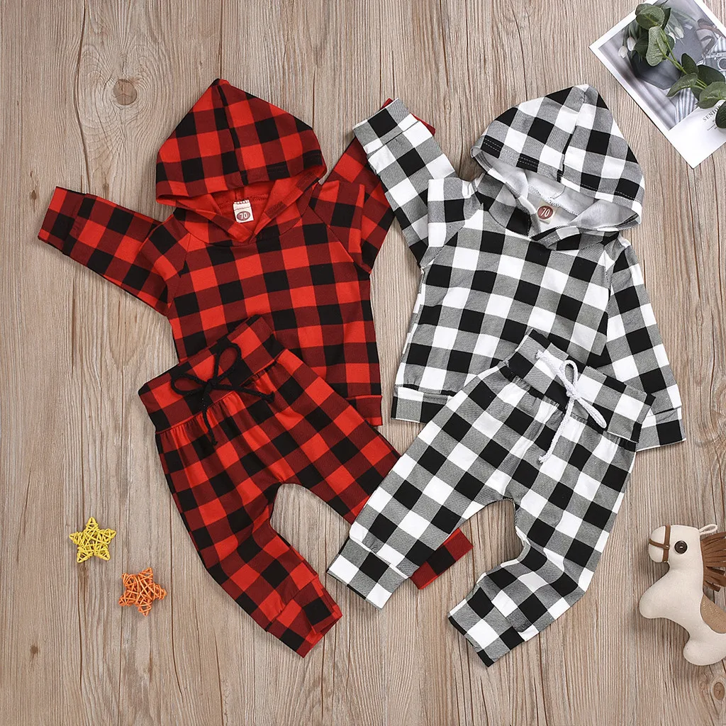 Толстовка с капюшоном для новорожденных мальчиков и девочек пуловер комплекты