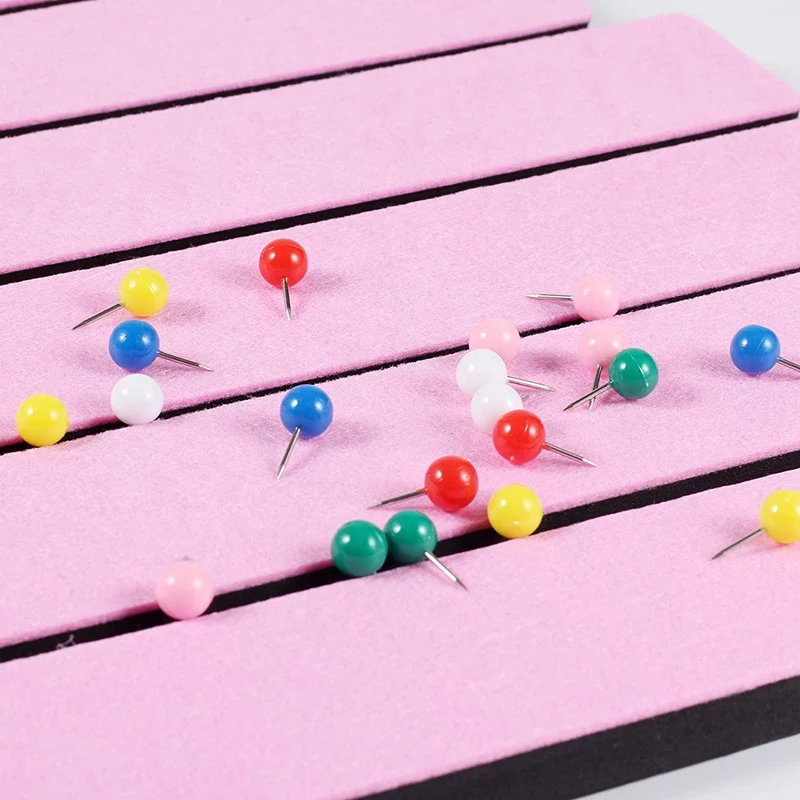 

6Pcs Felt Bulletin Board Bar Strip Self-Adhesive Felt Board Strip for Office Classroom Home Wall Decorative