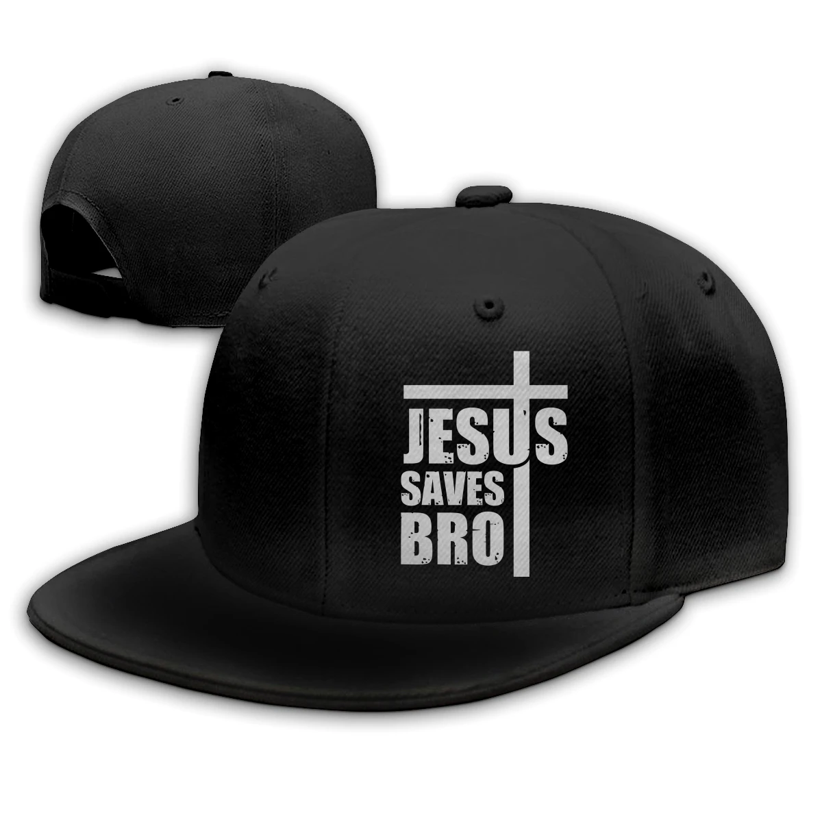 

Jesus Saves Bro man woman's Fashionable breathable Hip hop caps