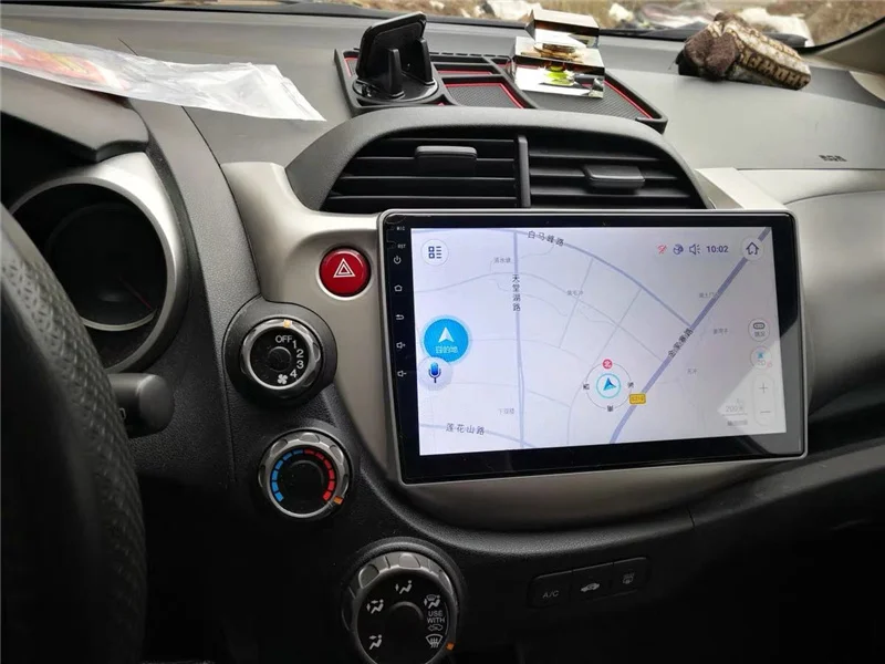 Фото Автомагнитола Yulbro на android для Honda Fit Jazz 2008, 2009, 2010, 2011, 2012, 2013, Автомобильный мультимедийный dvd-плеер с gps-навигацией, аудиоголовное устройство №3