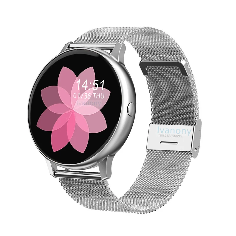 

Smart Watch Women Multi-Sports Mode Smartwatch with Heart Rate Monitor Blood Pressure Oxygen Remote Music for IOS Android VS S20