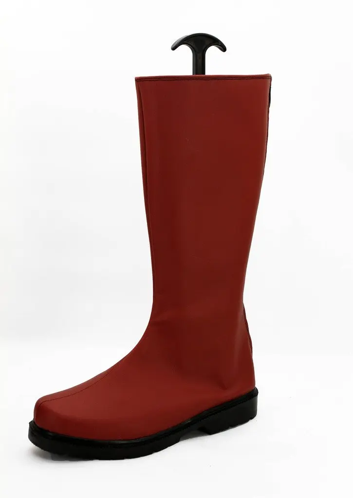 Аниме One Punch Мужская накидка бальди Сайтама обувь для косплея красные ботинки