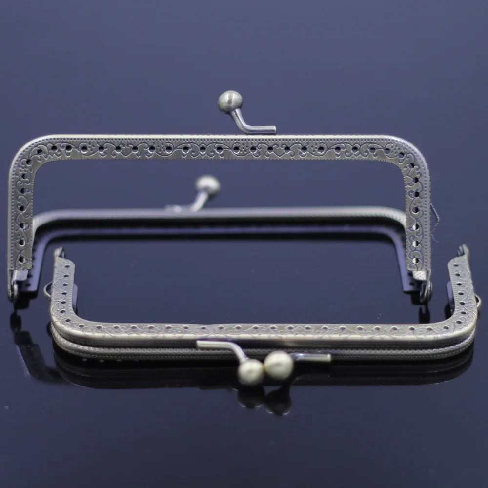 10 шт. прямоугольные мини кошельки с металлической рамкой 12 5 см|Детали и