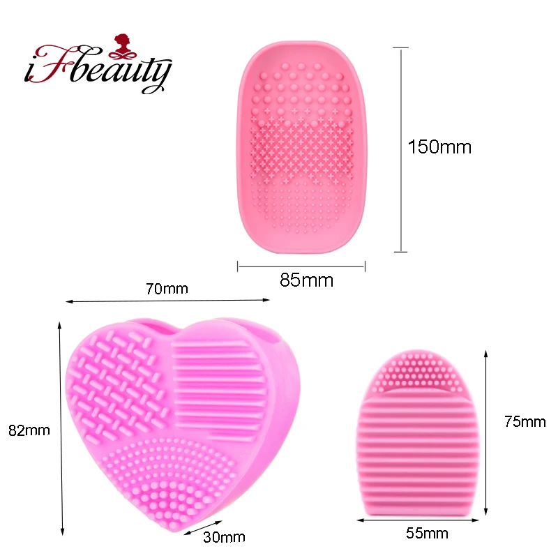 Силиконовые кисти для макияжа в форме сердца/яйца/мыла|Аппликатор теней век| |