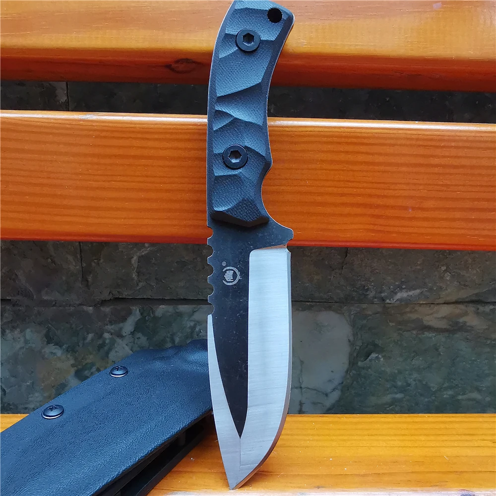 Военный армейский нож G10 с фиксированным лезвием для повседневного