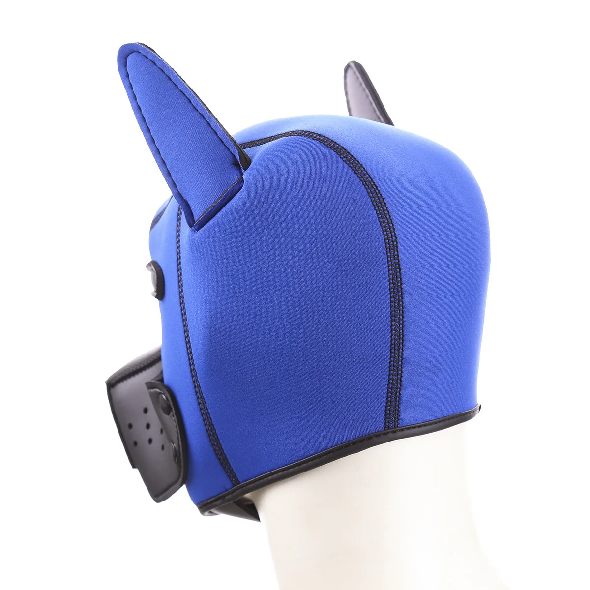 5 Styles New Fashion Puppy Cosplay Latex Rubber Padded Dog Mask with Ears for Role Play |