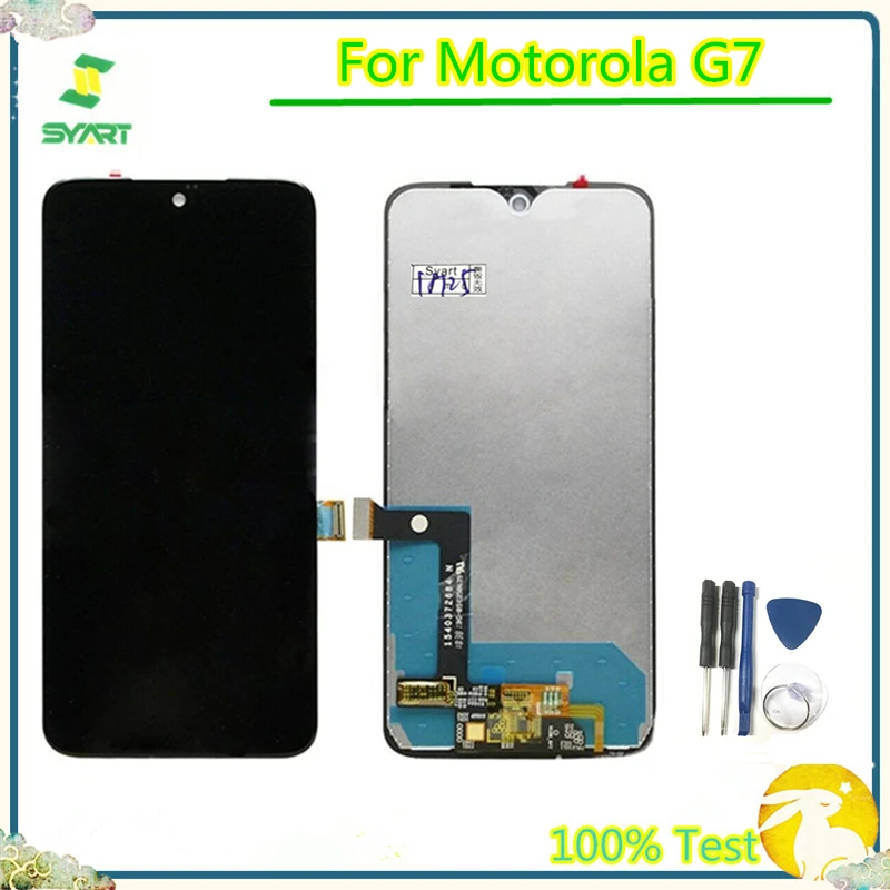 ЖК экран для Motorola G7 Play XT1962 дисплей сенсорный Сенсорная панель дигитайзер сборка