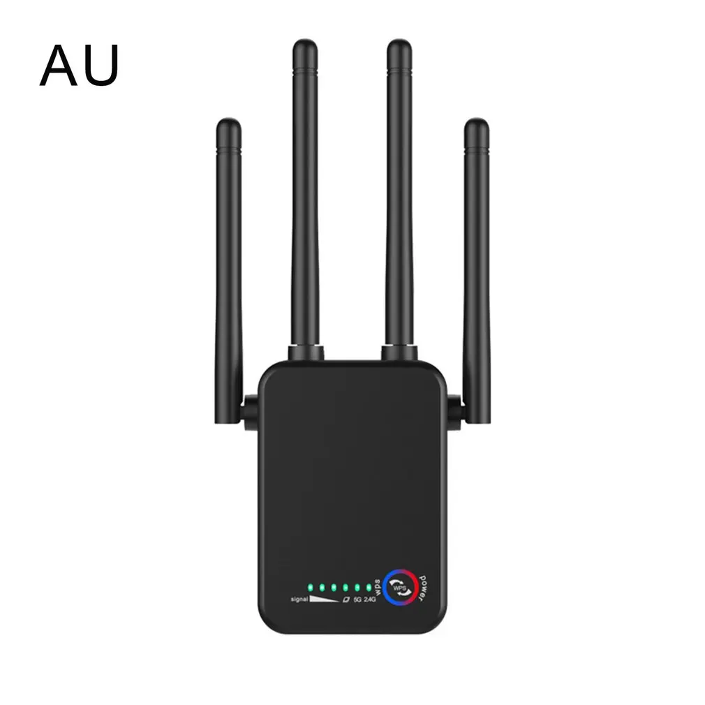 Wi-Fi репитер двухдиапазонный 2 4 ГГц 5 8 Мбит/с 1200 | Мобильные - Цена: 2485.21