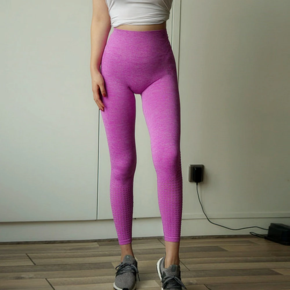 Oyoo штаны для йоги с высокой талией Гибкие тренировочные спортивные Леггинсы