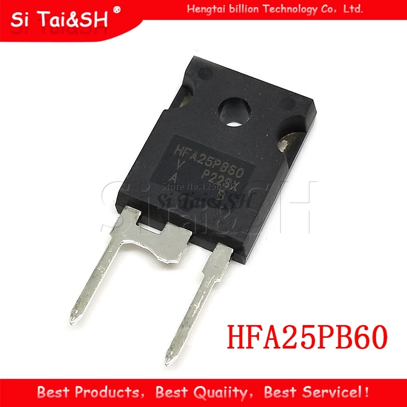 

5 шт. HFA25PB60 TO247-2 HFA25PB60PBF-247 25PB60 600V 25A новый оригинальный