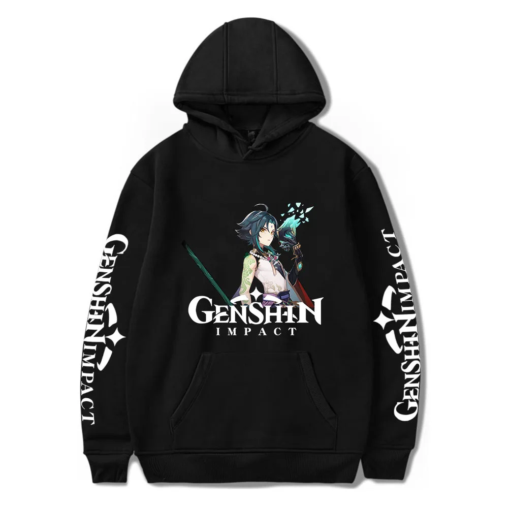 

Hot Game Genshin Impact Harajuku Oversized Hoodie Men and Women Print Streetwear Sweatshirt Long Sleeve Top