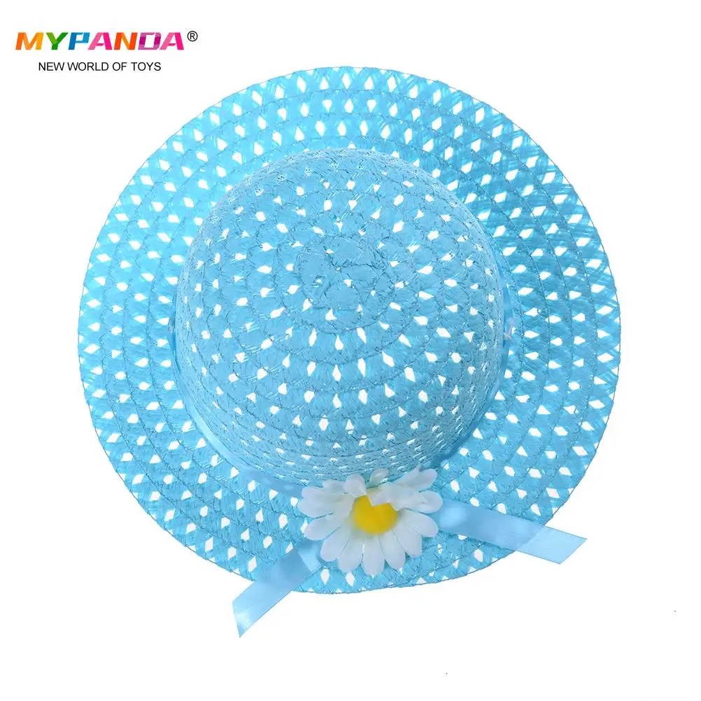 2020 Summer Sun Hat Girls Kids Beach Hats Bags Flower Straw Cap Tote Handbag Bag Suit 1-6Y Hot Sale | Детская одежда и обувь