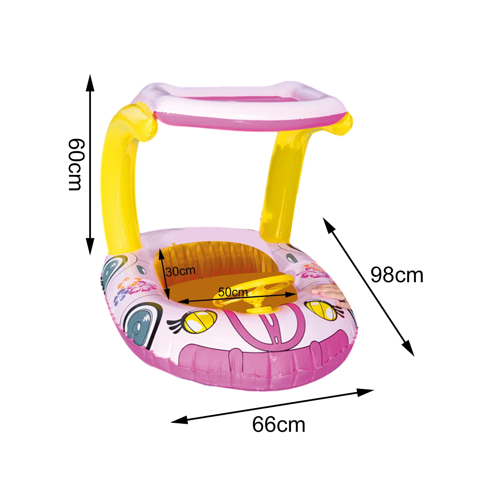 

Inflatable Swimming Ring Kids Summer Swimming Pool Swim Seat Inflatable Ring Floating Bed Accessories Children's Inflatable