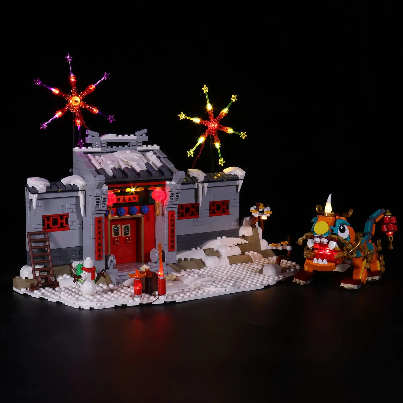 

LED Lighting Kit For Story Of Nian 80106 (LED Included Only, No Kit) For Children Educational Toys Gift - Type A Classic Version