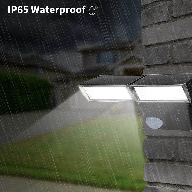 

HOT Solar Lights Outdoor Motion Sensor Security Lights Led Solar Wall Lights Waterproof Outdoor Lights for Garden