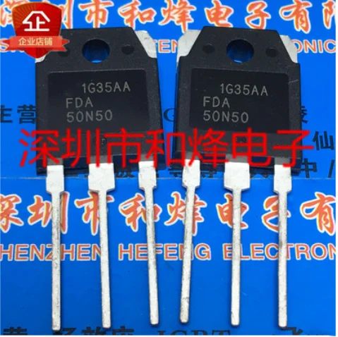 

Бесплатная доставка 10 шт FDA50N50 TO-3P 500V 48A