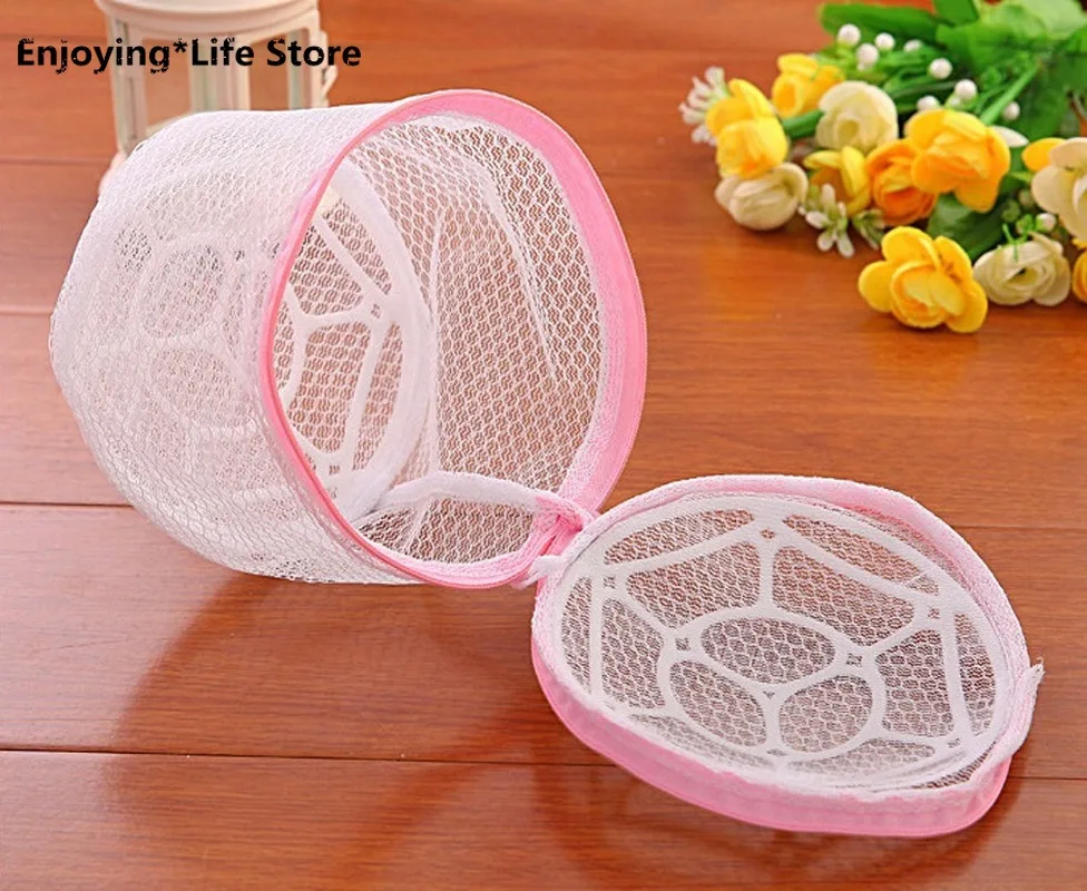 

New Lingerie Washing Home Use Mesh Clothing Underwear Organizer Washing Bag Useful Mesh Net Bra Wash Bag Zipper Laundry Bag