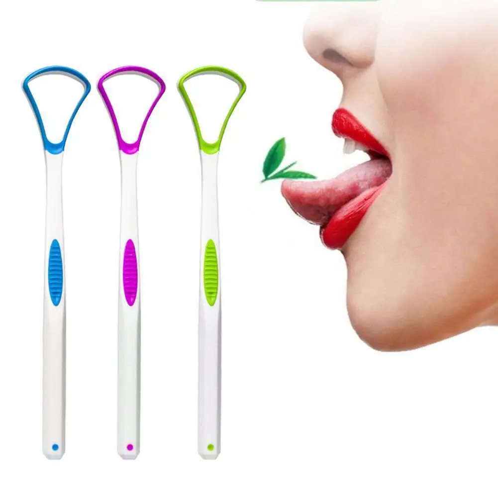 

Tongue Scraper Brush Cleaning Care To Keep Fresh Tongue Breath Clean Color Random C2D6
