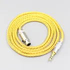 16 Core OCC позолоченный кабель наушников для Beyerdynamic DT1770 DT1990 PRO AKG K181 pro 2015 M220
