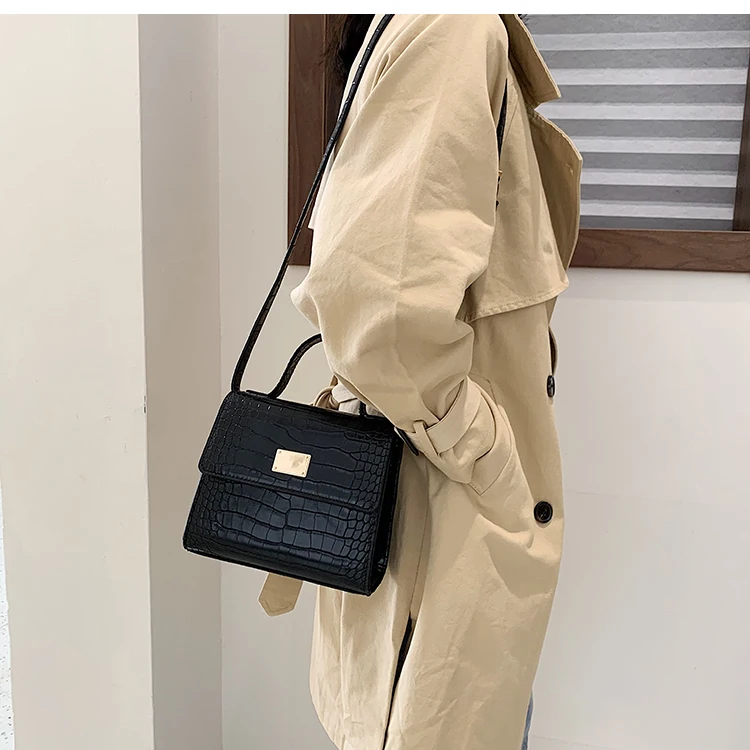 BXX Sac/ модные осенне-зимние роскошные женские сумки дизайнерские винтажные каменные узоры небольшой квадратный пакет сумка ZE687