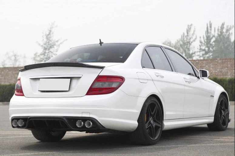 Спойлер для Benz W204 AC 2008-2014 C180 C200 C260 C280 высококачественный спойлер заднего крыла