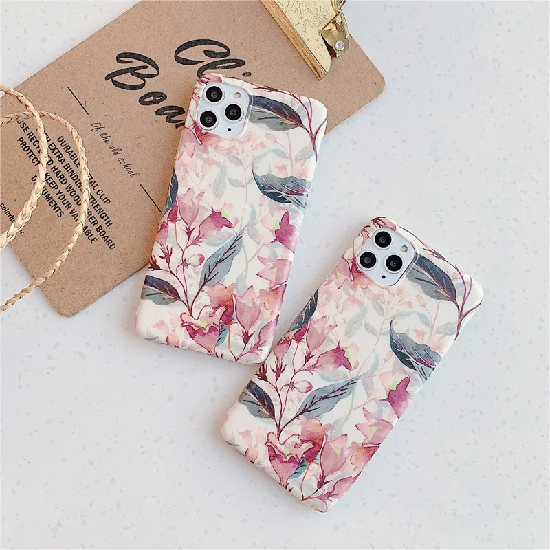 Plating Geometric Marble Case For Iphone 11 Pro XR X XS Max 6S 6 S 7 8 Plus Back Cover Soft IMD Silicone Coque Shell Skin |