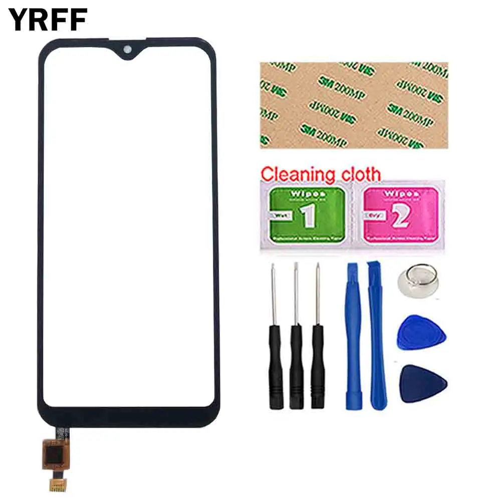 

Сенсорная панель дигитайзера для телефона Leagoo M12, сенсорная линза для сенсорного экрана, переднее стекло, 3 м, клеевые салфетки