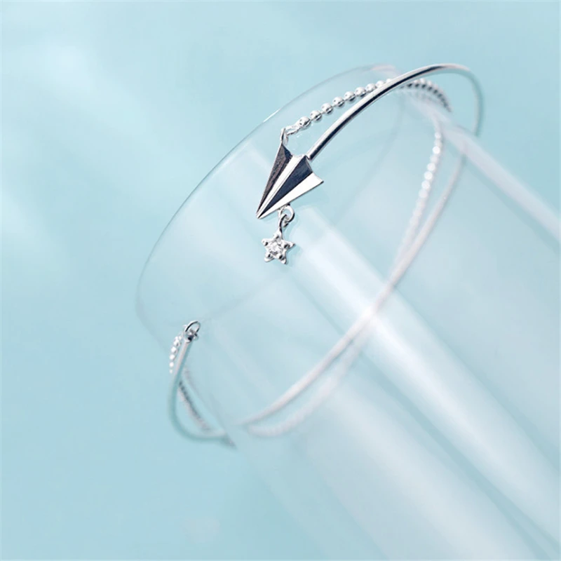 Новая коллекция простой бумажный браслет на запястье самолета свадебные