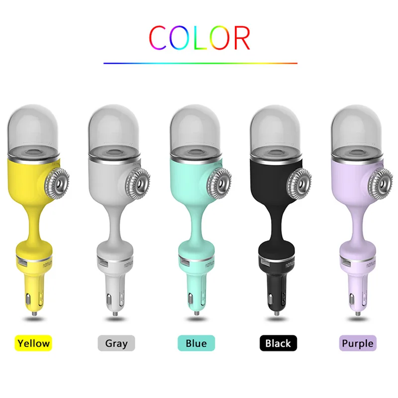 

Mini Car diffuser Air Humidifier Aroma essential oil Diffuser Humidifier Aromatherapy Portableair Purifier cool humidifer in car