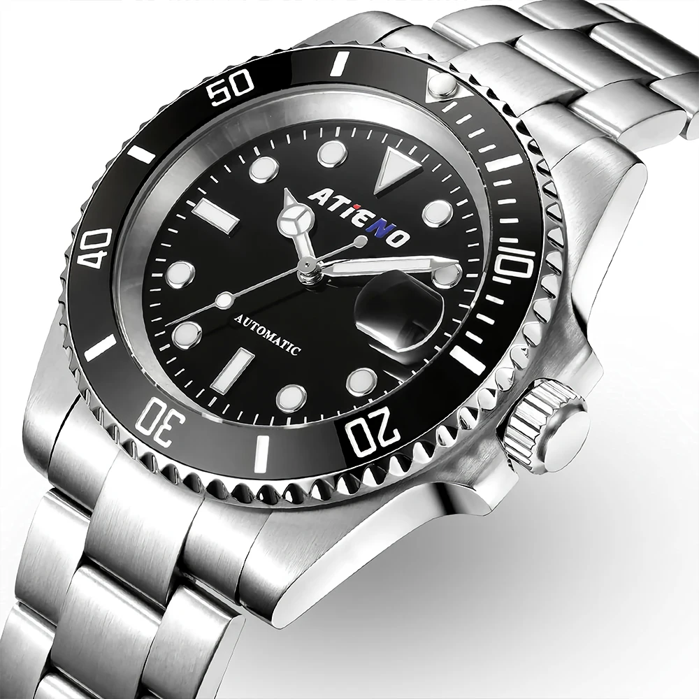 

Hot sale 2020 Men's luxury Top brand male digital mechanical automatic clock wristwatches for men watch man stainless steel