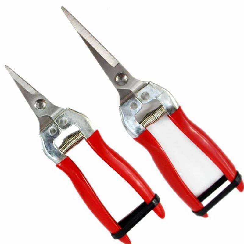 

High Stainless Steel Tree Pruning Garden Shears Grass Fruit Cutter Gardening Scissors Branch Pruners UEJ