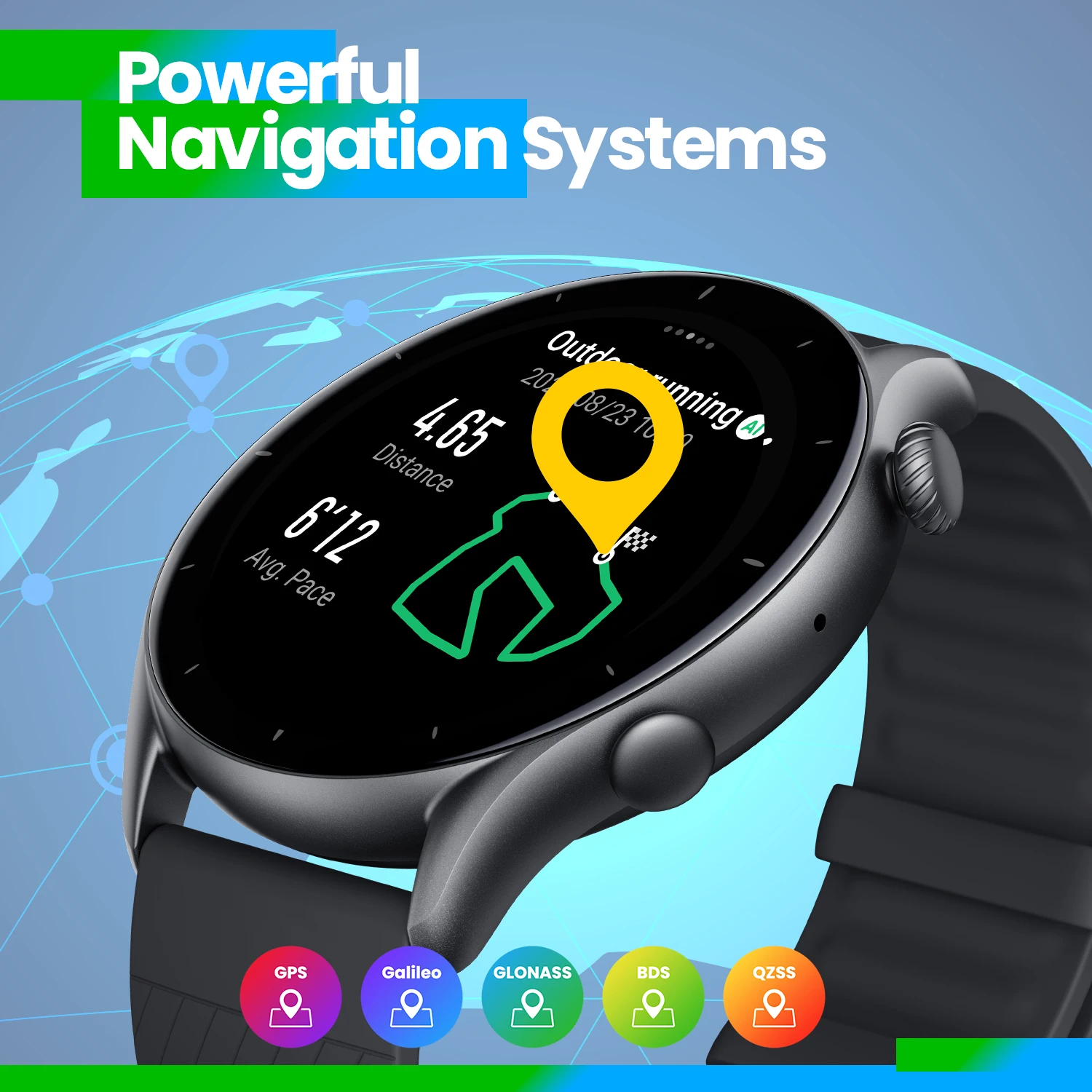 Tanie Nowy Amazfit GTR 3 GTR3 GTR-3 Smartwatch Klasyczny Nawigacji Korona Alexa Wbudowany Inteligentny Zegarek 21 Jego Bateria Starcza Na Cały Dzień Pracy Dla Android IOS