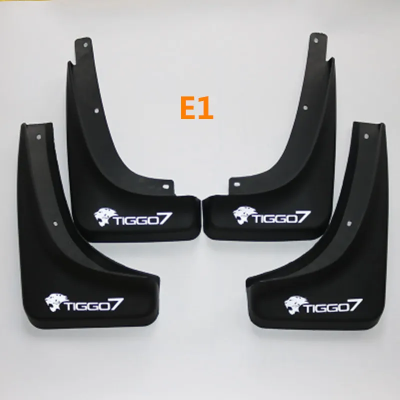E1 Для Chery Tiggo 7, Tiggo7, брызговик автомобиля - Цвет: E1