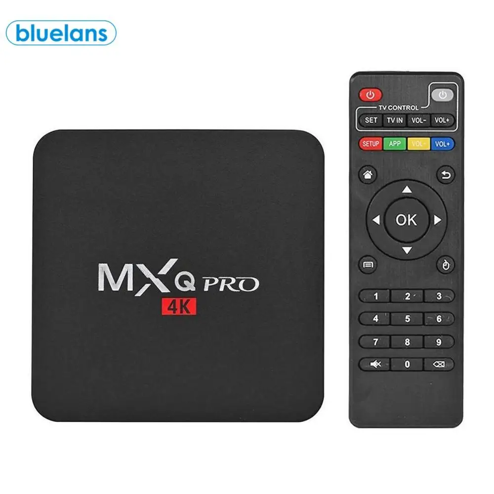 Домашний аудио визуальный телеприставка для дома 1 + 8 Гб HD WiFi HDMI Smart TV box Android 7 OS