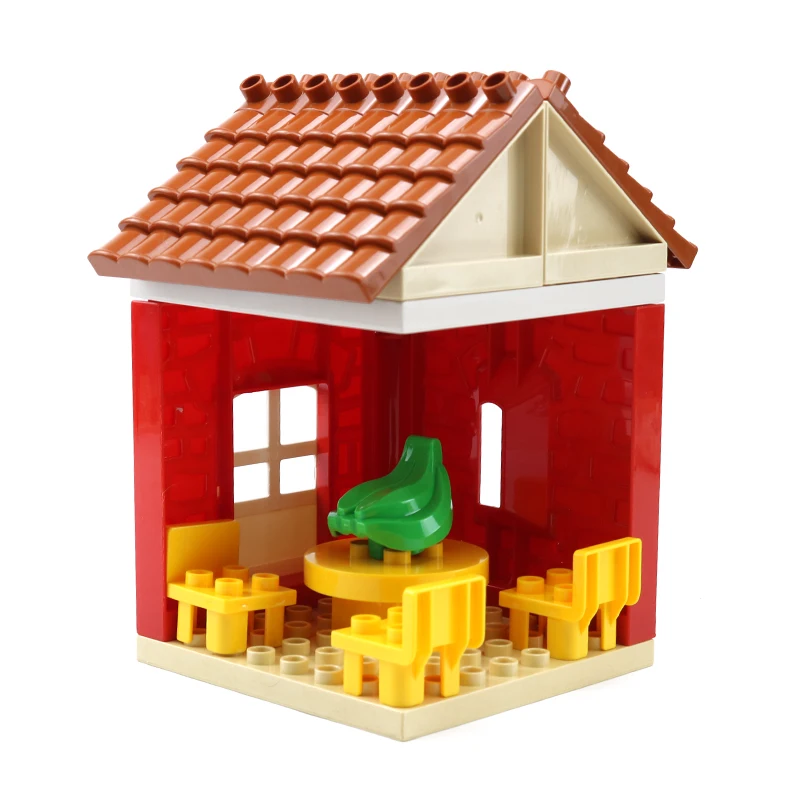 Конструктор детский из крупных частиц Детский конструктор на крышу стену дверь