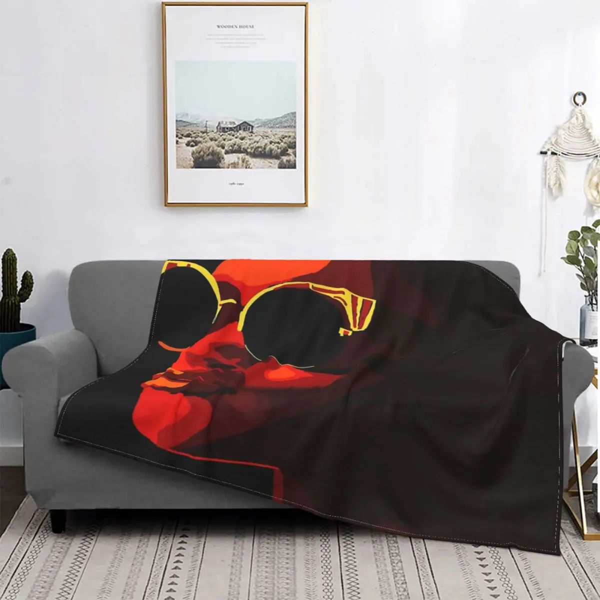 

Manta de melanina para mujer, para cama colcha, Edredon a cuadros, manta de muselina para camas