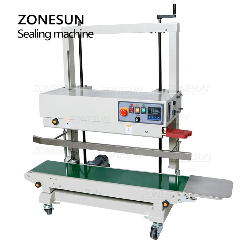 ZONESUN ZS FR1100 вертикальная машина для герметизации пищевых мешков в пластиковых