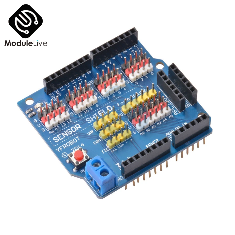 Плата Расширительная V5 Для Arduino UNO R3 V5.0 щит электронного модуля инструменты для