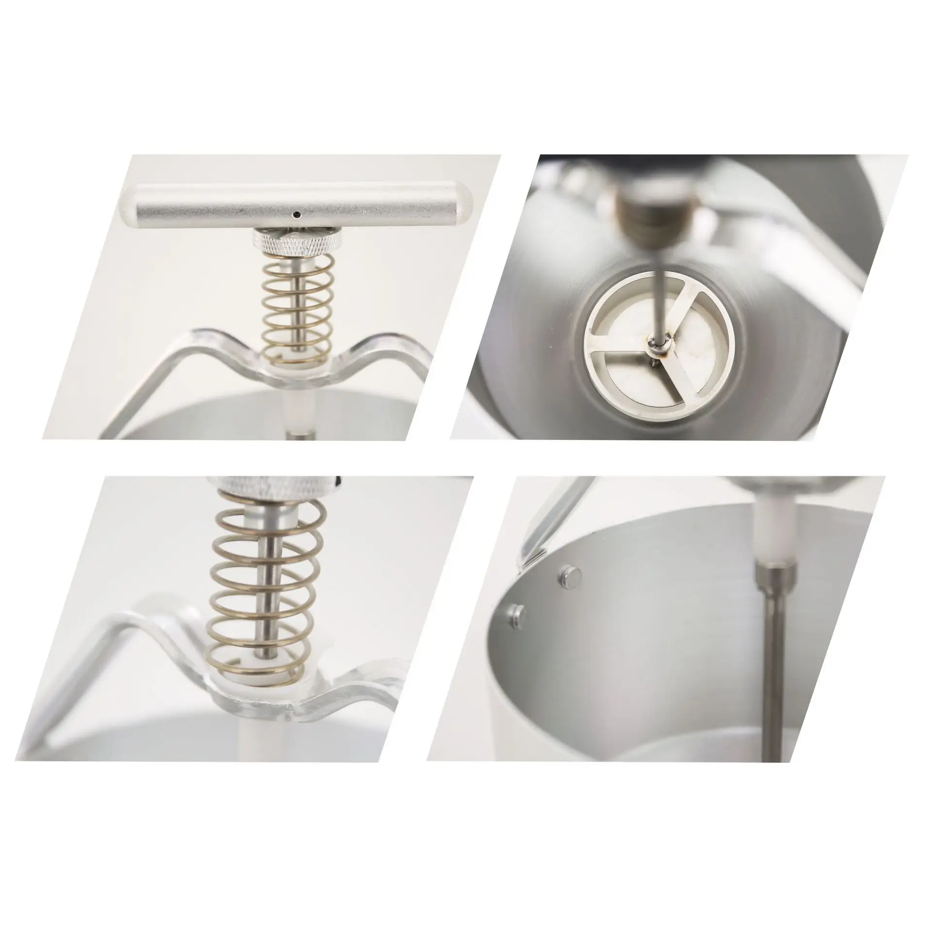 

New Arrival 2.5L Donut Maker Food Processor Stainless Steel Waffle Dispenser Donut Mould Adjustable Size Snack Machine