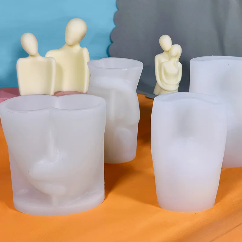 Новая силиконовая форма для свечей в виде портрета креативная семейных
