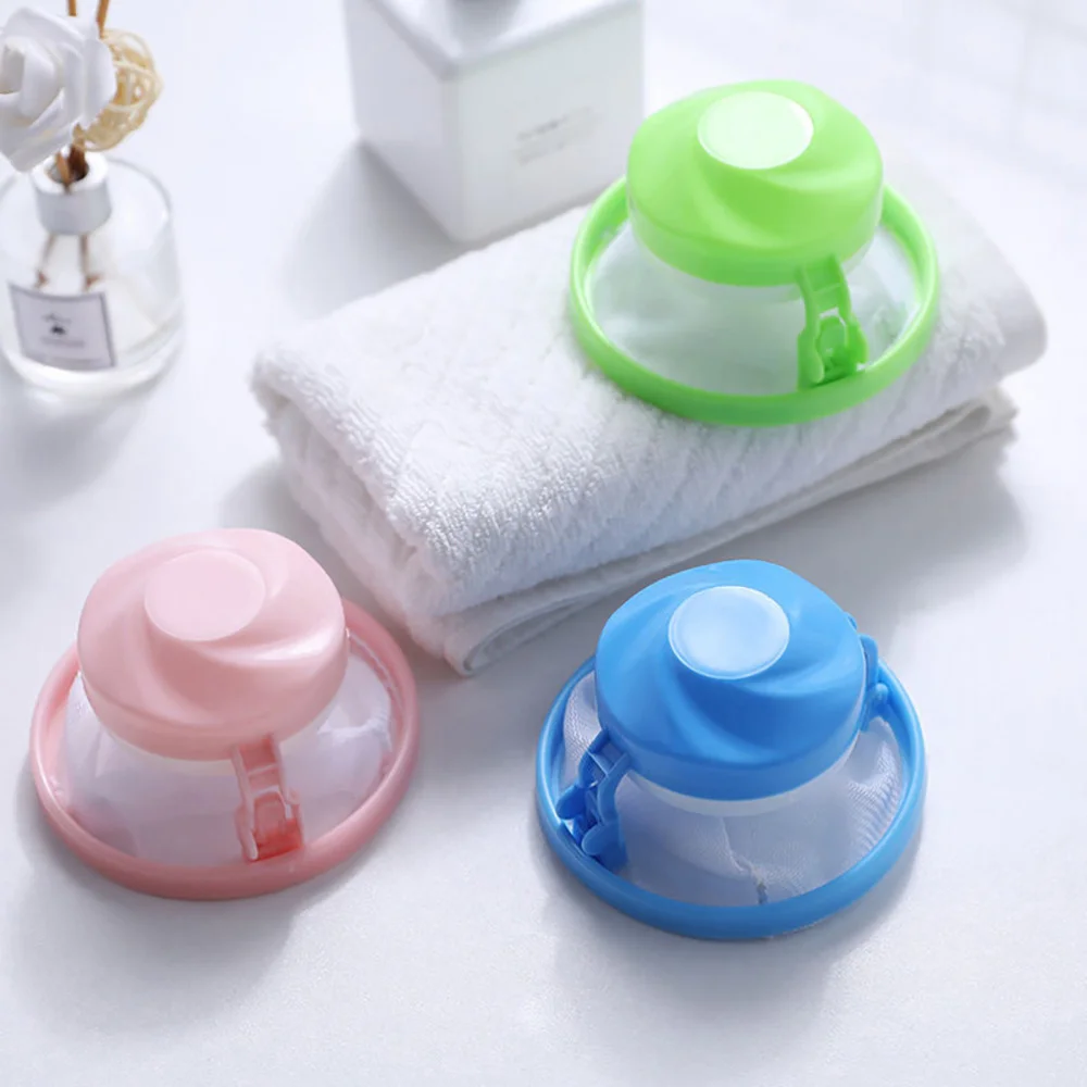 

10pcs Washing Machine Filter Net Bags Filters Strainer Bags (Mixed Color)