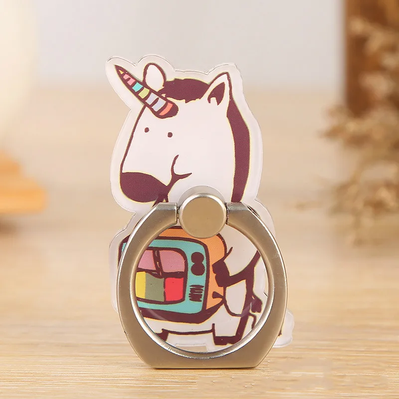 Юбки пачки радужной расцветки в форме единорога мобильный телефон стенд