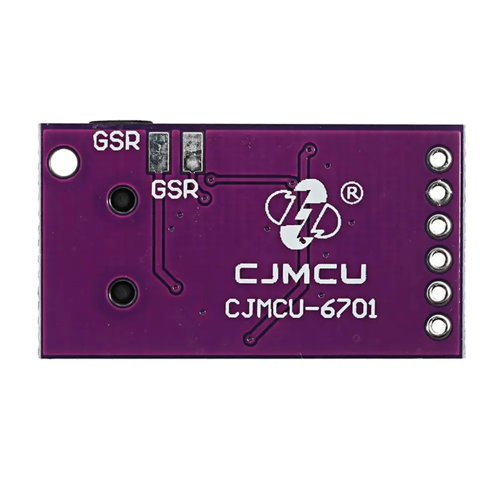 Cjmcu-6701 модуль датчика кожи GSR аналоговый Spi 3 V/5V Для Arduino профессиональные