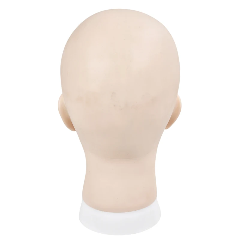 Манекен-голова из мягкого ПВХ для макияжа с манекена тренировки бороды мужской